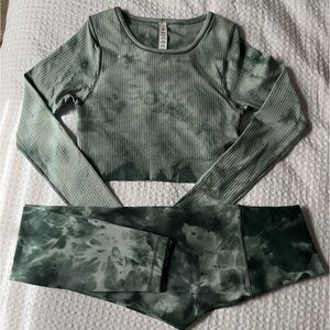 Lululemon Diamond Dye Matching Set